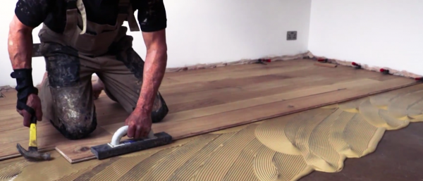 Fitting Hardwood Floor To Concrete, How To Install Solid Wood Flooring On Concrete Slab